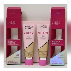 2 pk HARD CANDY Sheerly Me Tinted Moisturizer 1.0 fl oz each NEW IN BOX